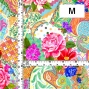 Flamenco Fabric / Patchwork Style / JKF-101-CRBL