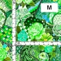 Flamenco Fabric / Patchwork Style / JKF-101-GR
