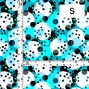 Flamenco Fabric / Dots / JKF-103-BLWH