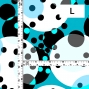 Flamenco Fabric / Dots / JKF-103-BLWH