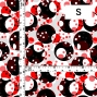 Flamenco Fabric / Dots / JKF-103-WHBK