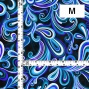 Flamenco Fabric / Paisley / JKF-105-BKBL