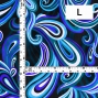 Flamenco Fabric / Paisley / JKF-105-BKBL