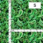 Flamenco Fabric / Paisley / JKF-105-BKGR