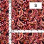 Flamenco Fabric / Paisley / JKF-105-BKPI