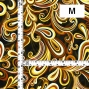 Flamenco Fabric / Paisley / JKF-105-BKYE