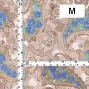 Flamenco Fabric / Paisley / JKF-107-PIBEBL