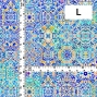 Flamenco Fabric / Arabesque / JKF-171-BLYE