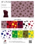Flamenco Fabric Swatch / 2sets / JKF-175-sample