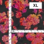 Flamenco Fabric / Rose / JKF-183-BK