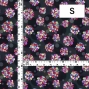 Flamenco Fabric / Floral & Dots / JKF-185-BK