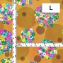 Flamenco Fabric / Floral & Dots / JKF-185-OR