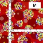 Flamenco Fabric / Floral & Dots / JKF-185-RD