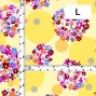 Flamenco Fabric / Floral & Dots / JKF-185-YE