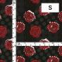 Flamenco Fabric / Rose & Dots / JKF-187-BK