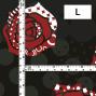 Flamenco Fabric / Rose & Dots / JKF-187-BK