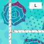 Flamenco Fabric / Rose & Dots / JKF-187-LBL