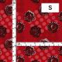 Flamenco Fabric / Rose & Dots / JKF-187-RD