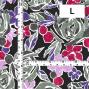 Flamenco Fabric / Rose / JKF-189-BKGY