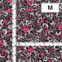 Flamenco Fabric / Small Flower / JKF-191-BK