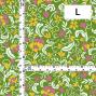 Flamenco Fabric / Small Flower / JKF-191-GR