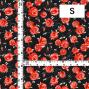 Flamenco Fabric / Rose / JKF-193-BK