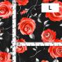 Flamenco Fabric / Rose / JKF-193-BK