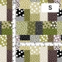 Flamenco Fabric / Dots & Patchwork Style / JKF-195-BE