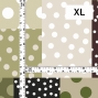Flamenco Fabric / Dots & Patchwork Style / JKF-195-BE