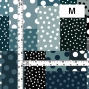 Flamenco Fabric / Dots & Patchwork Style / JKF-195-GYBL