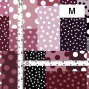 Flamenco Fabric / Dots & Patchwork Style / JKF-195-GYRD