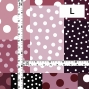 Flamenco Fabric / Dots & Patchwork Style / JKF-195-GYRD