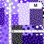 Flamenco Fabric / Dots & Patchwork Style / JKF-195-PU
