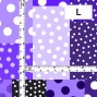 Flamenco Fabric / Dots & Patchwork Style / JKF-195-PU
