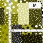 Flamenco Fabric / Dots & Patchwork Style / JKF-195-YE