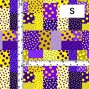 Flamenco Fabric / Dots & Patchwork Style / JKF-195-YEPU