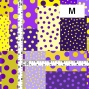 Flamenco Fabric / Dots & Patchwork Style / JKF-195-YEPU
