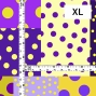 Flamenco Fabric / Dots & Patchwork Style / JKF-195-YEPU