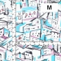 Flamenco Fabric / Townscape Pattern / JKF-197-LBL