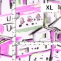 Flamenco Fabric / Townscape Pattern / JKF-197-PI