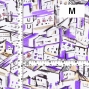 Flamenco Fabric / Townscape Pattern / JKF-197-PU