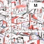 Flamenco Fabric / Townscape Pattern / JKF-197-RD
