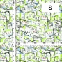 Flamenco Fabric / Townscape Pattern / JKF-197-YEGR