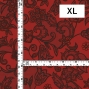 Flamenco Fabric / Lace Print / JKF-700-RDBK