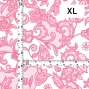Flamenco Fabric / Lace Print / JKF-700-WHPI
