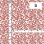 Flamenco Fabric / Lace Print / JKF-700-WHRD