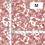 Flamenco Fabric / Lace Print / JKF-700-WHRD