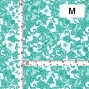 Flamenco Fabric / Lace Print / JKF-700-WHTBL