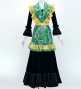 Flamenco Apron and Shawl Set / Butterfly Paisley / Green / JPA-13