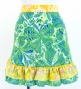 Flamenco Apron and Shawl Set / Butterfly Paisley / Green / JPA-13